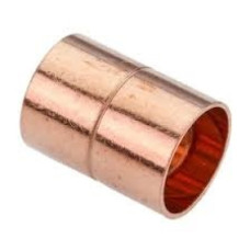 COPPER COUPLER STRAIGHT 15MM